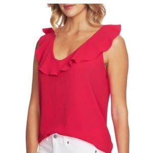 NWOT CeCe V Neck Tank Top